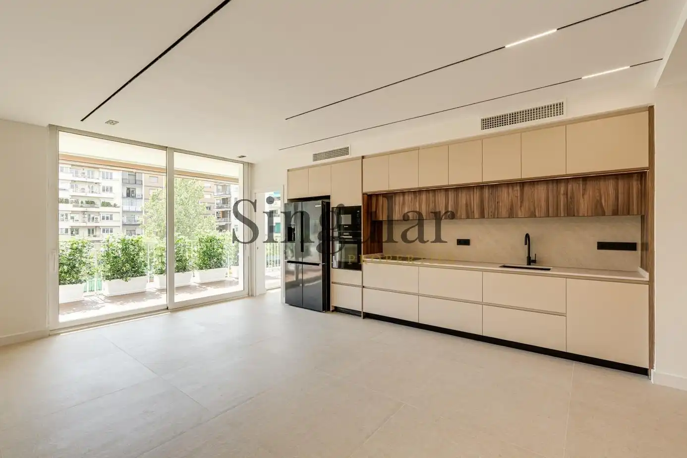 Cocina de Piso en venta en Barcelona con Aire acondicionado, Calefacción y Terraza