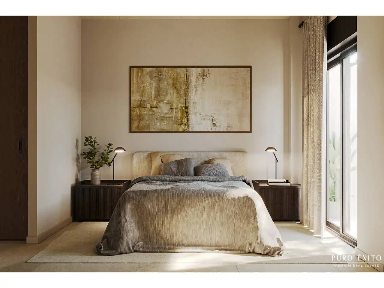 Bedroom of Flat for sale in Tarragona  with Air Conditioner, Terrace and Furnished