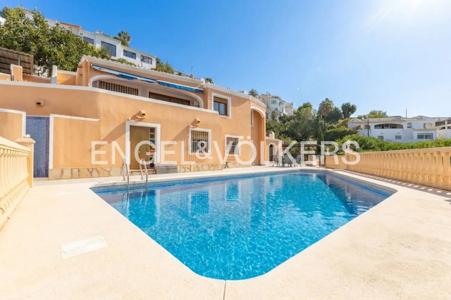 Exterior view of Houses for sale in Jávea / Xàbia  with Air Conditioner, Heating and Private garden