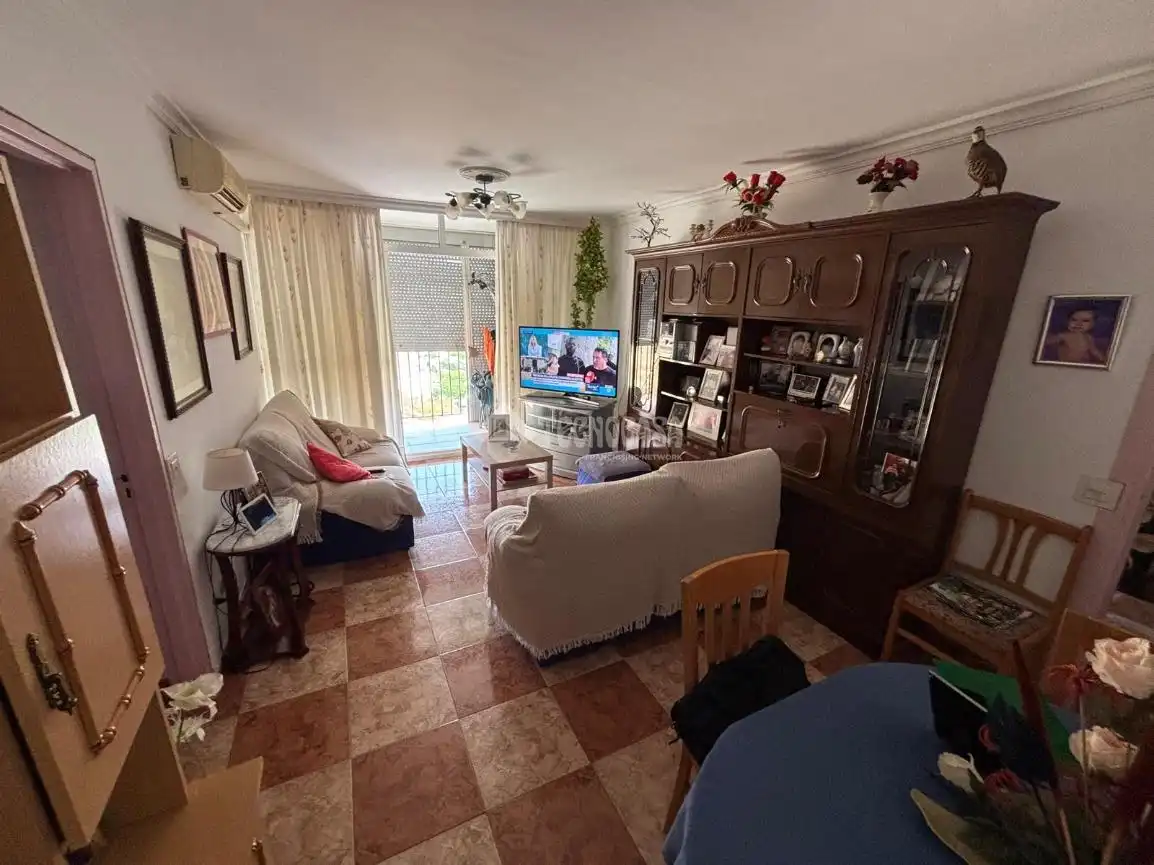 Sala de estar de Piso en venta en Málaga