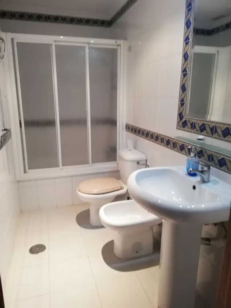 Bathroom of Apartments for rent in Huelva  with Terrace, Storage room and Furnished
