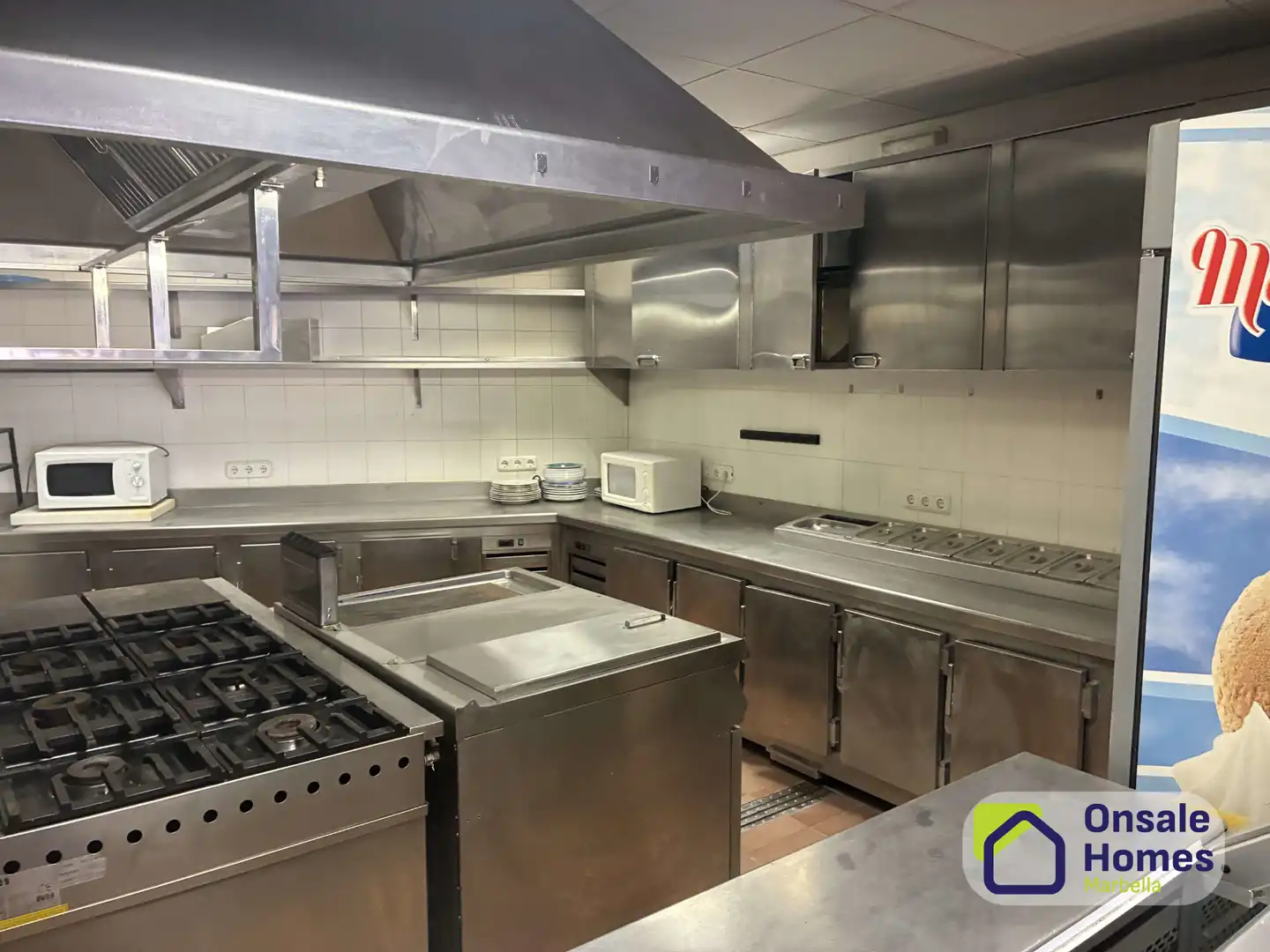 Cocina de Local en venta en Mijas con Terraza