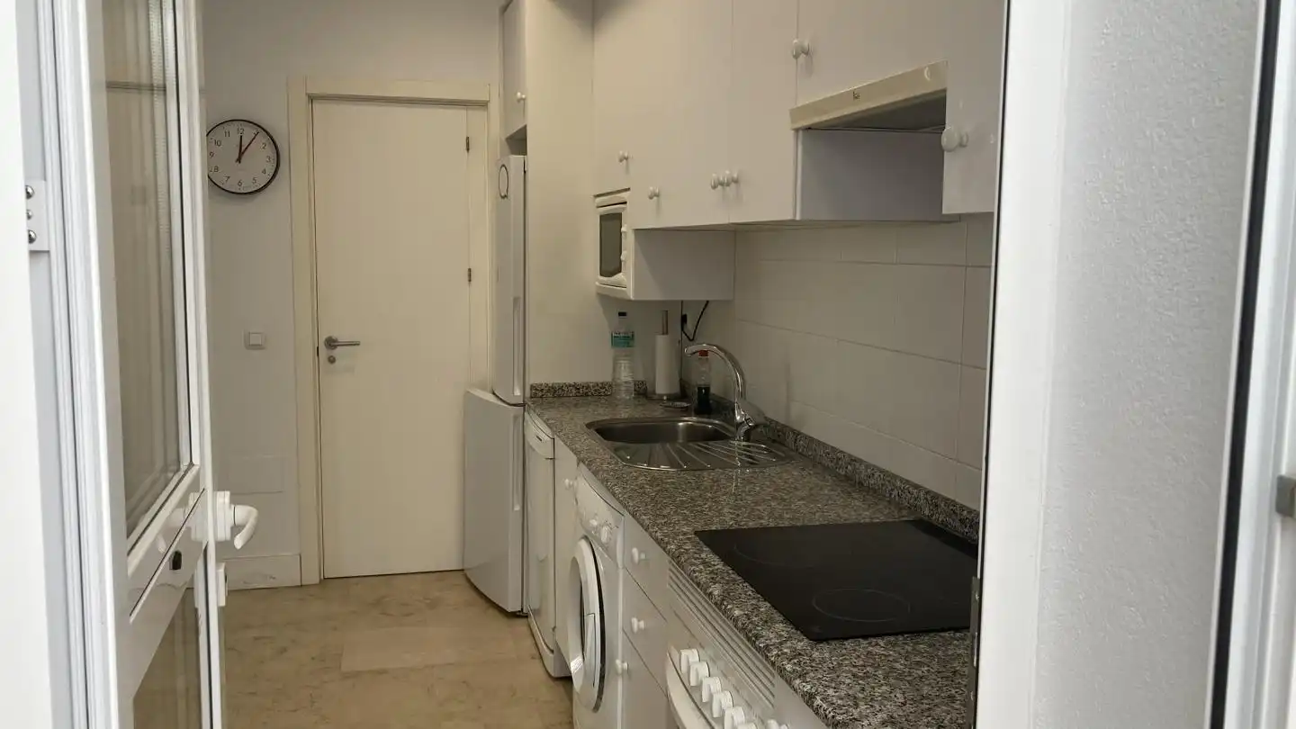Cuina de Casa o xalet de lloguer en Vera amb Aire condicionat, Jardí privat i Terrassa
