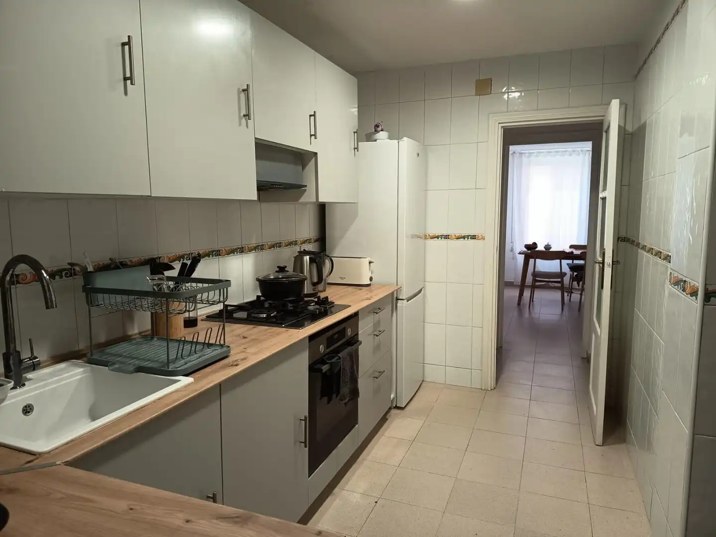 Cocina de Piso en venta en Castellón de la Plana / Castelló de la Plana con Calefacción y Trastero