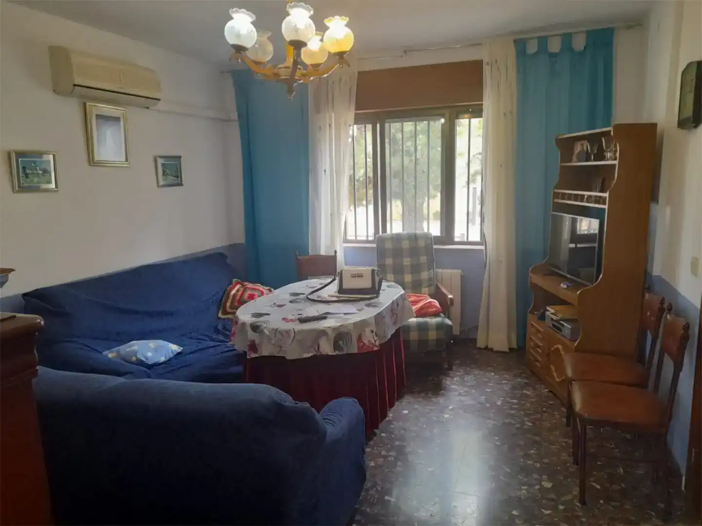 Sala d'estar de Casa o xalet en venda en Alquife amb Jardí privat, Moblat i Forn