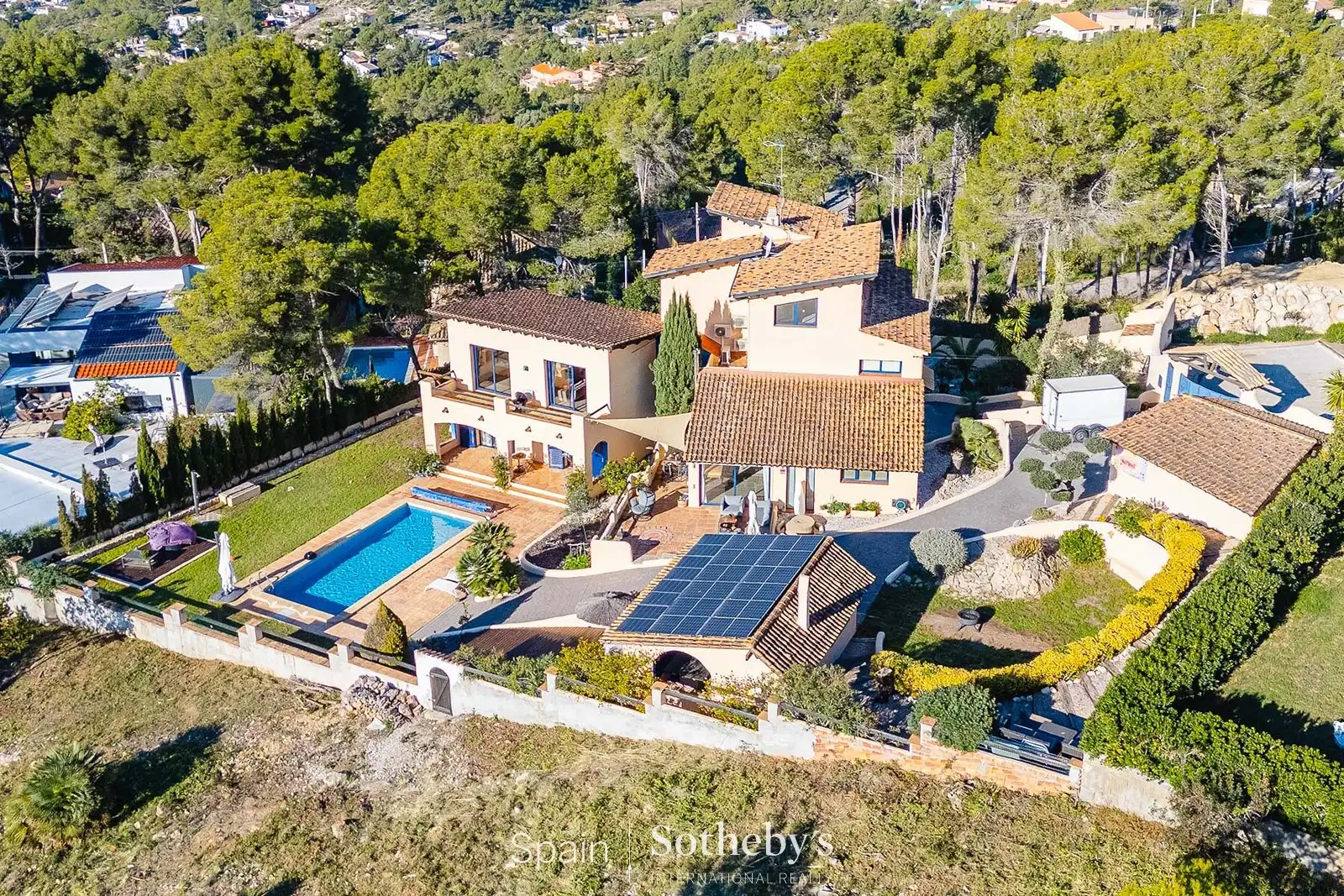 Vista exterior de Casa o chalet en venta en Olivella con Aire acondicionado, Calefacción y Jardín privado