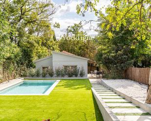 Jardí de Casa o xalet de lloguer en Sant Cugat del Vallès amb Terrassa, Piscina i Moblat