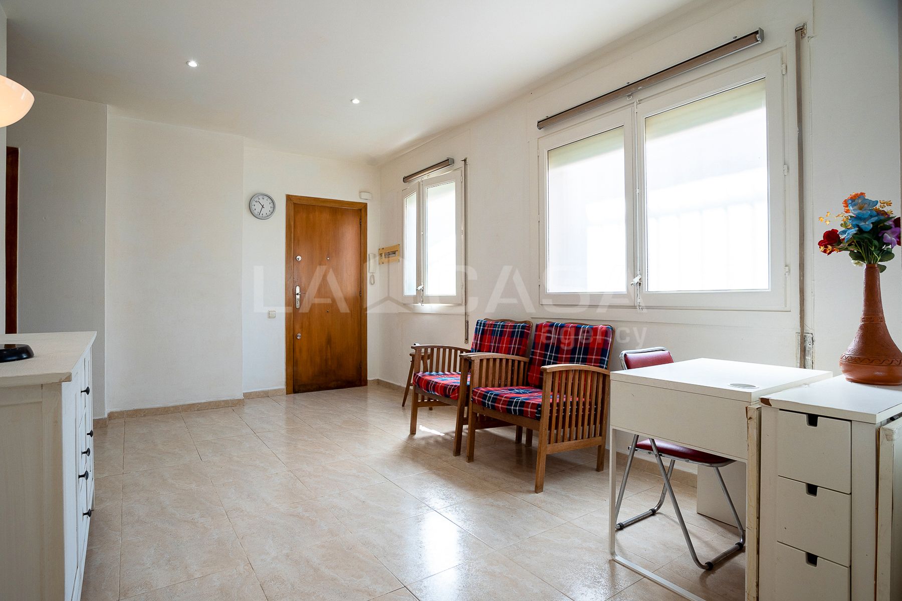 Living room of Flat for sale in  Barcelona Capital  with Terrace
