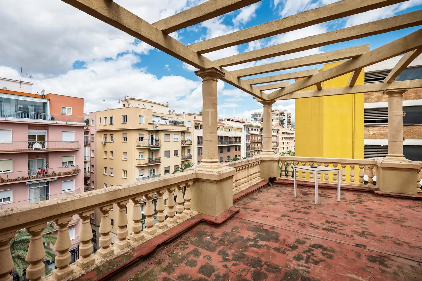 Terrasse von Dachboden zum Verkauf in Málaga mit Klimaanlage, Terrasse und Abstellraum
