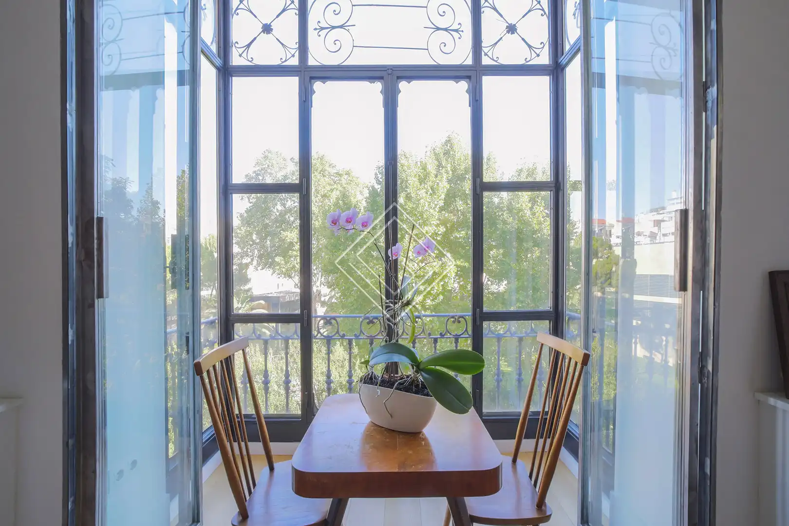 Terrasse von Wohnung zur Miete in Madrid mit Klimaanlage, Heizung und Haustiere erlaubt