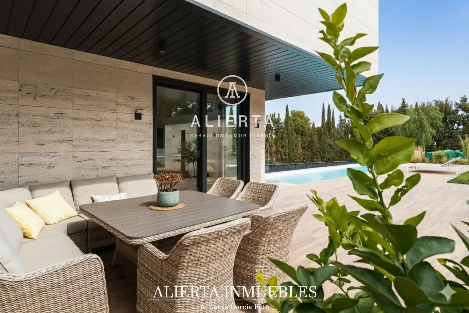 Terraza de Casa o chalet en venta en Zaragoza con Aire acondicionado, Calefacción y Trastero