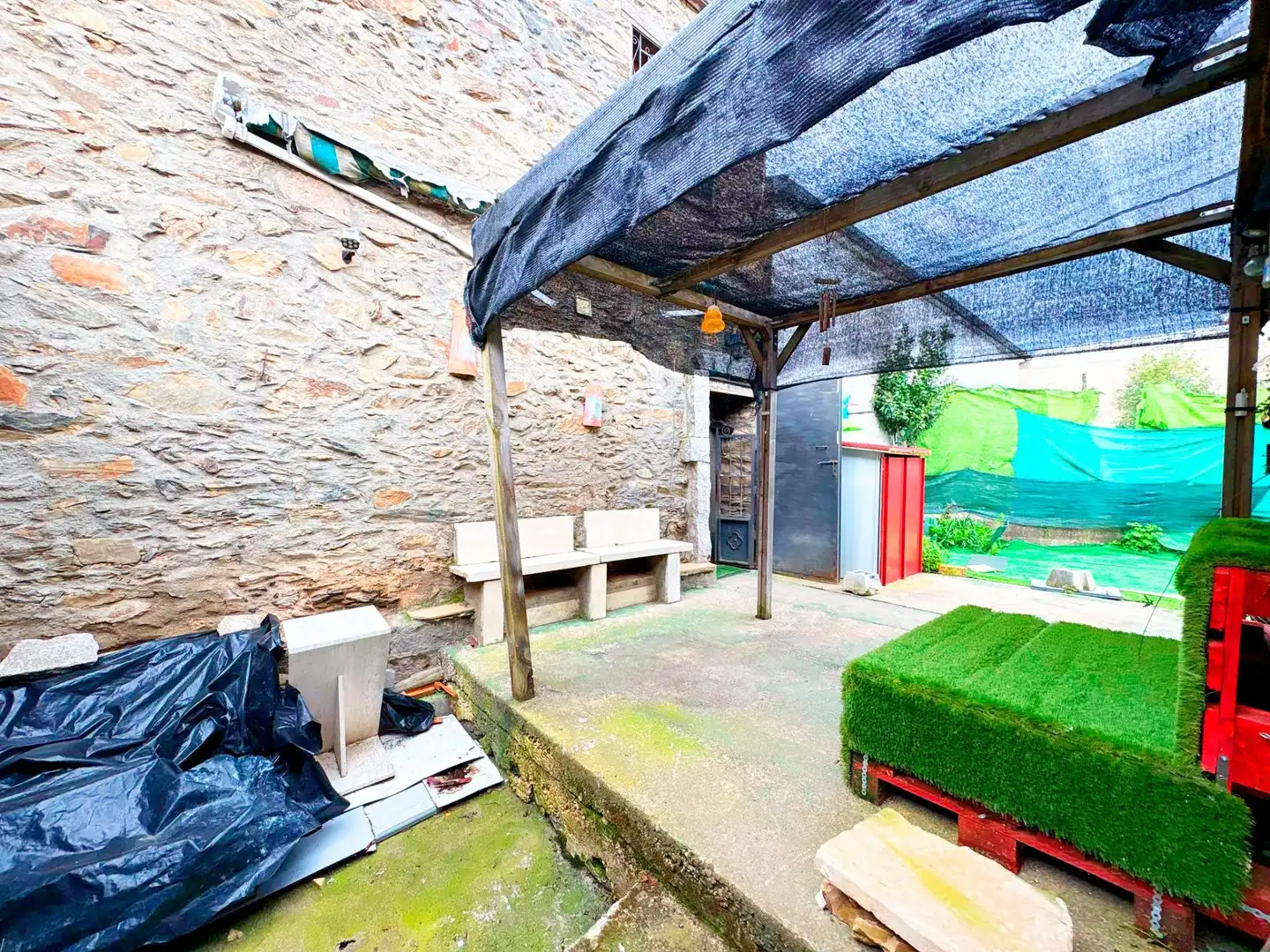 Jardín de Casa o chalet en venta en Navarredonda de la Rinconada con Terraza, Trastero y Amueblado