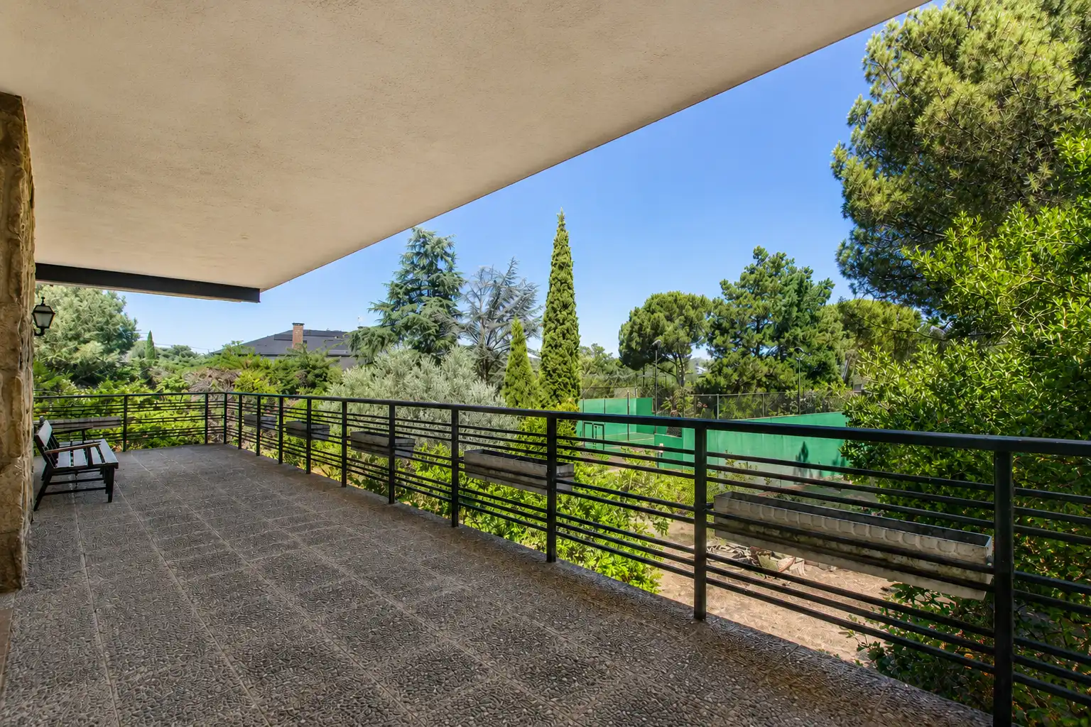 Terrassa de Casa o xalet en venda en Galapagar amb Aire condicionat, Calefacció i Jardí privat