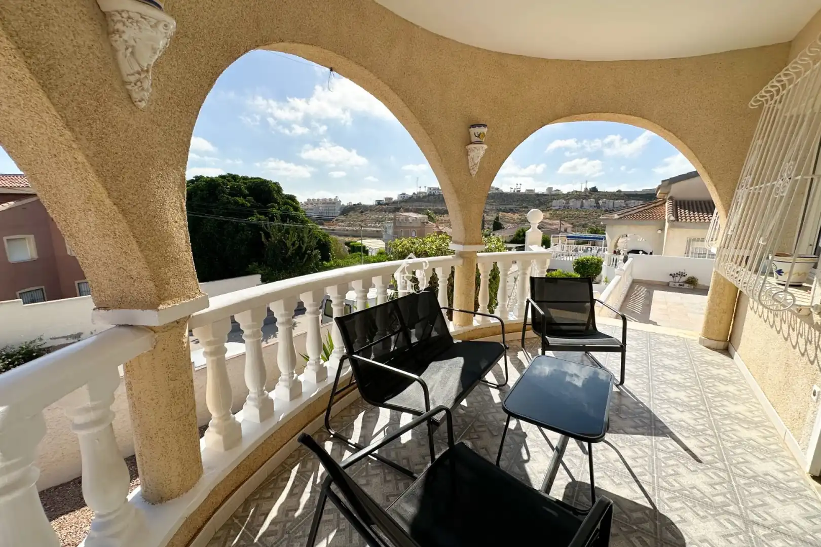 Terrassa de Casa o xalet de lloguer en Rojales amb Aire condicionat, Jardí privat i Terrassa