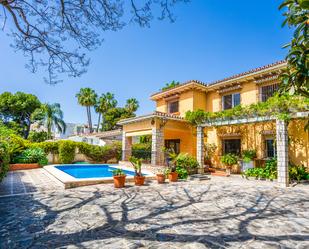 Exterior view of House or chalet for sale in Benalmádena  with Private garden, Terrace and Swimming Pool