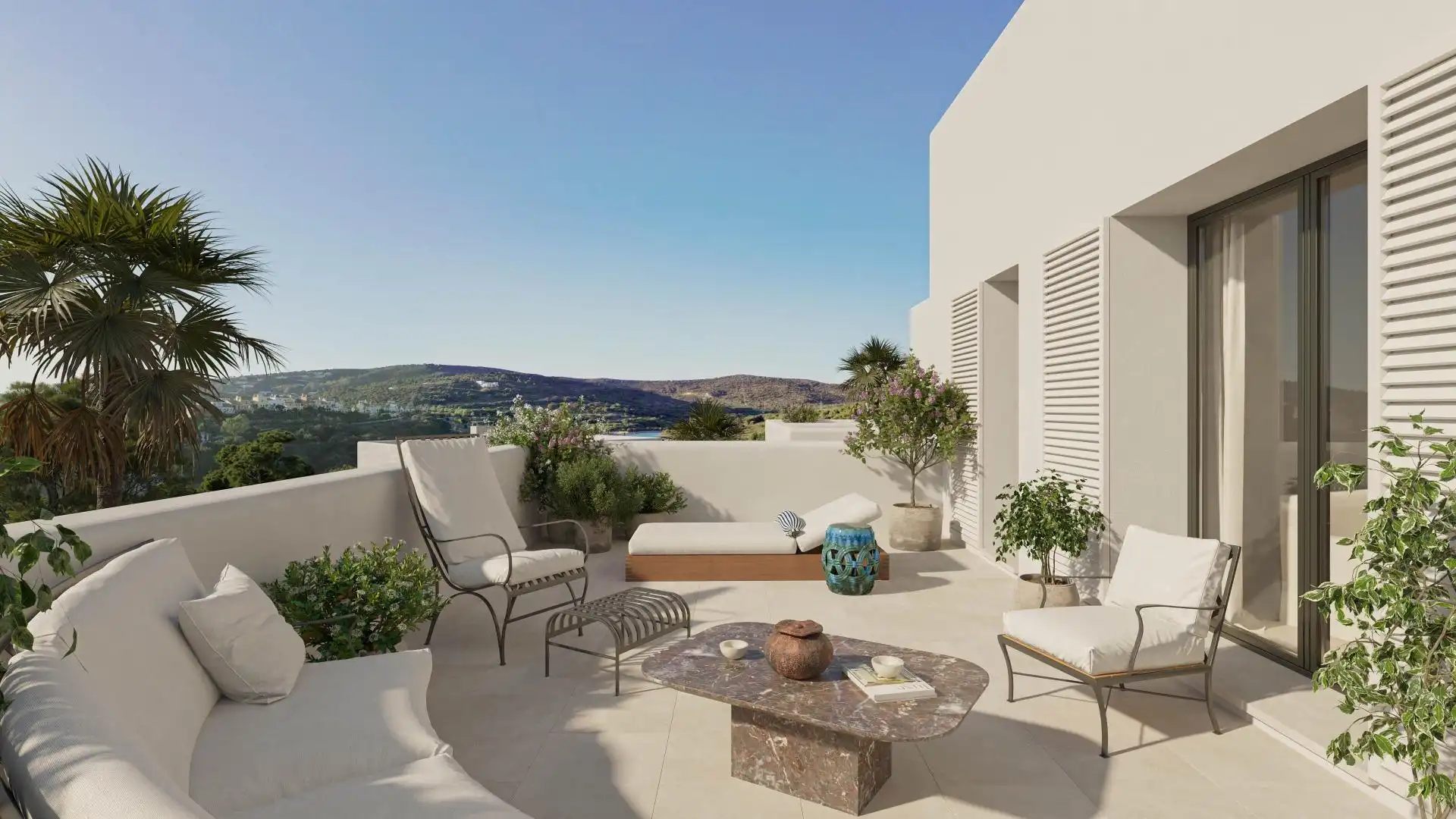 Terrassa de Casa o xalet en venda en Sotogrande amb Aire condicionat, Calefacció i Jardí privat