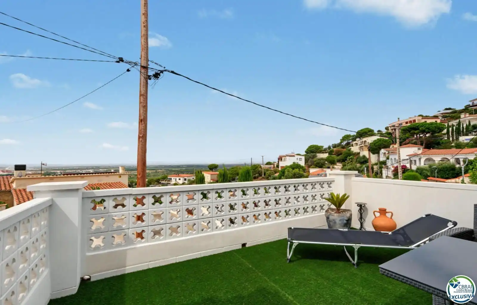Terrace of Houses for sale in Roses  with Air Conditioner, Storage room and Swimming Pool