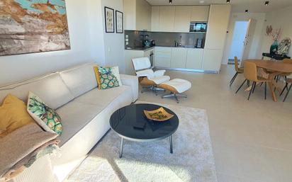 Sala d'estar de Apartament en venda en Mijas amb Sauna