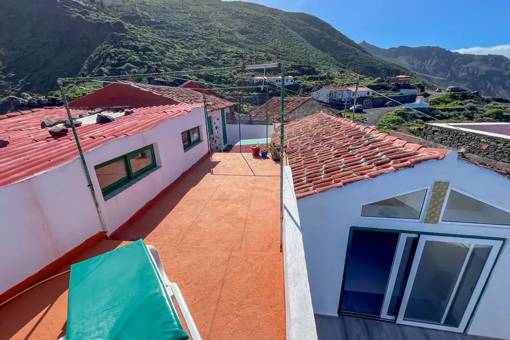 Vista exterior de Finca rústica en venta en Vallehermoso con Terraza