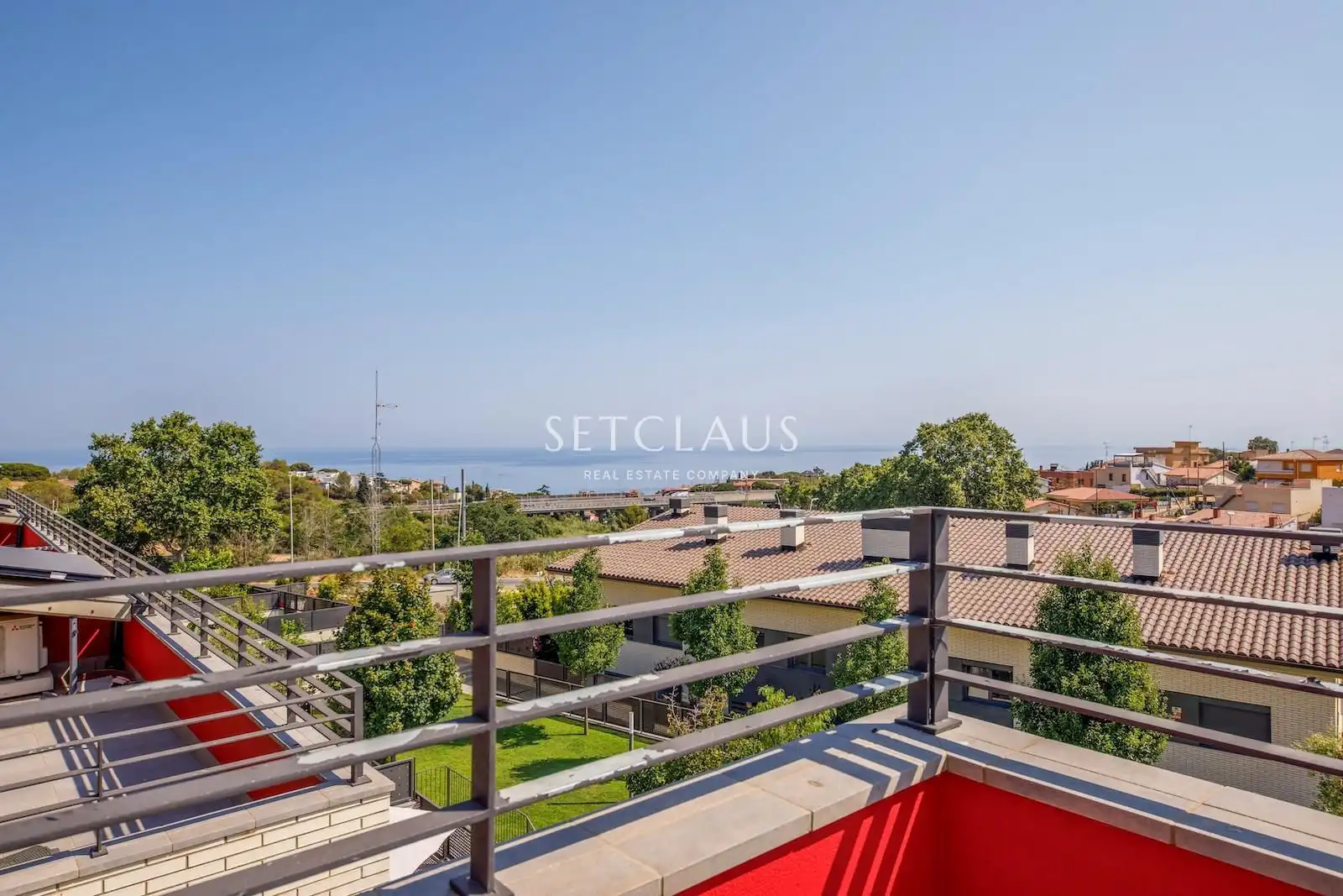 Terraza de Casa adosada de alquiler en Teià con Aire acondicionado, Calefacción y Jardín privado