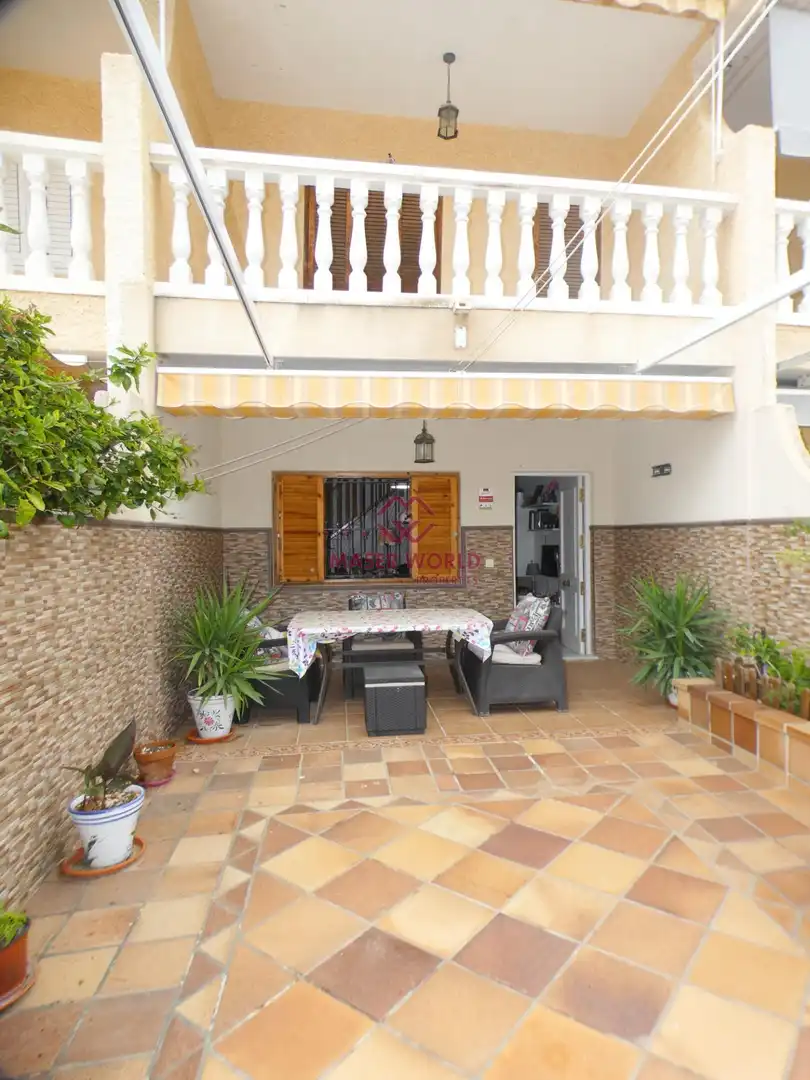 Terraza de Dúplex en venta en Mazarrón con Terraza, Trastero y Amueblado
