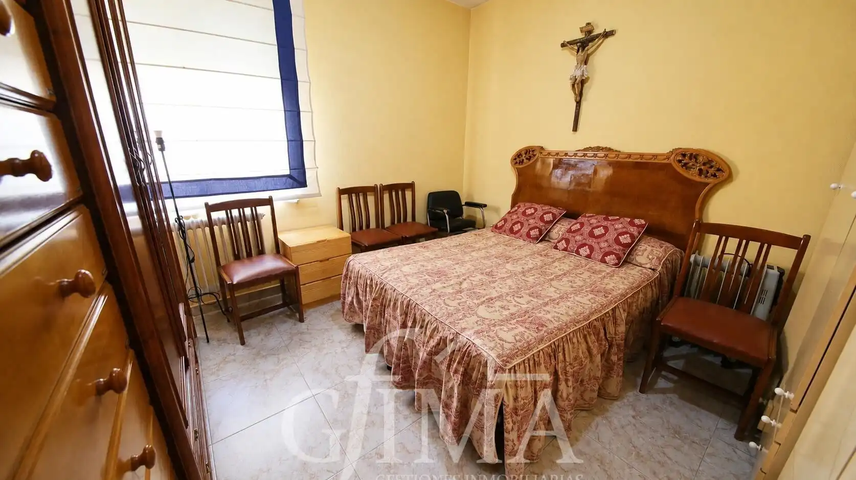 Bedroom of Attic for sale in Tomelloso  with Heating, Terrace and Furnished