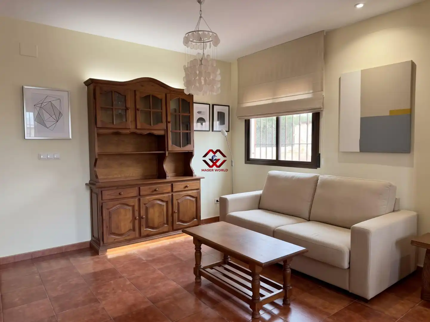 Sala d'estar de Casa o xalet en venda en Pedanías Oeste