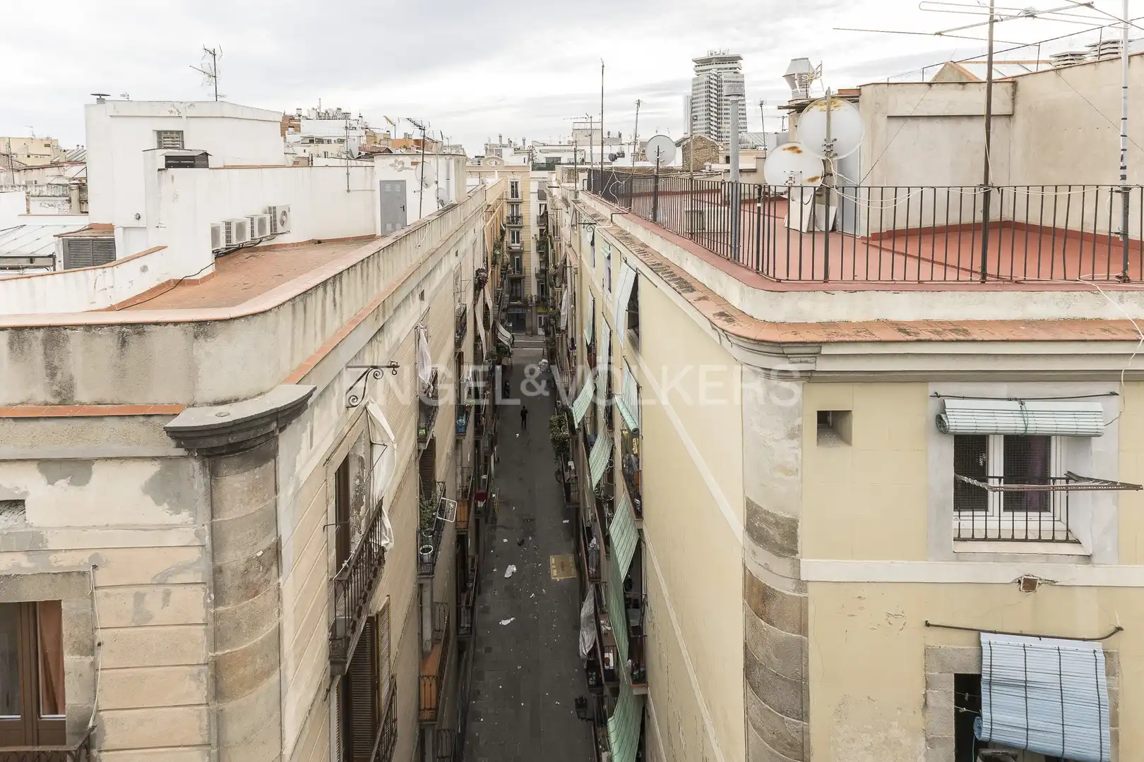 Vista exterior de Loft de alquiler en Barcelona con Calefacción, Terraza y Amueblado