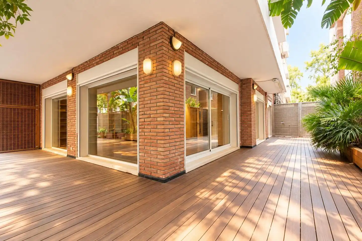 Terrace of Ground floor for rent in Sarrià - Sant Gervasi