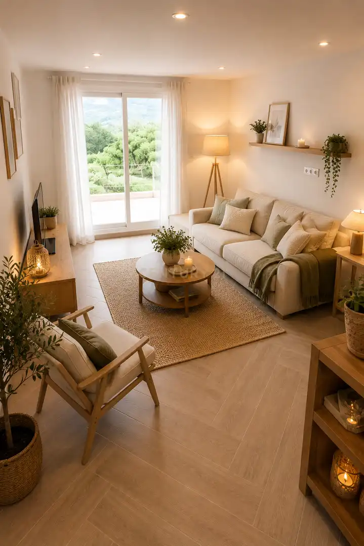 Sala de estar de Casa o chalet en venta en Alhaurín El Grande