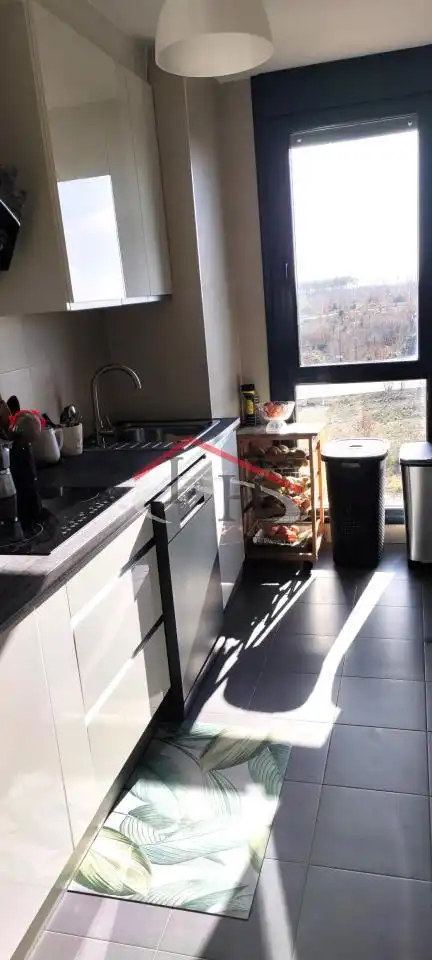 Kitchen of Flat for sale in Garrafe de Torío  with Heating, Parquet flooring and Storage room