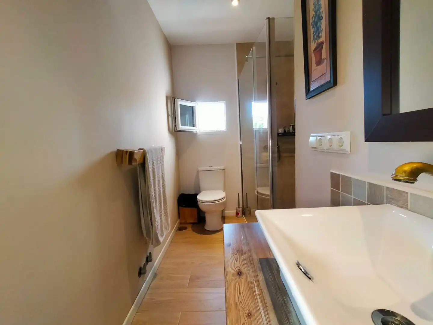Bany de Casa o xalet en venda en El Puerto de Santa María amb Aire condicionat, Jardí privat i Terrassa