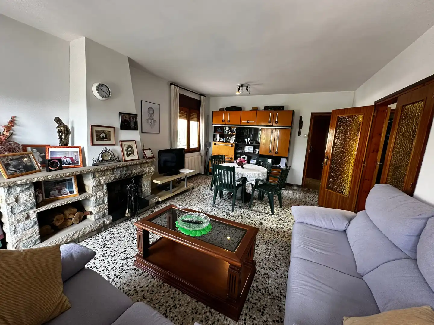 Sala d'estar de Casa o xalet en venda en Lliçà d'Amunt amb Calefacció, Jardí privat i Terrassa