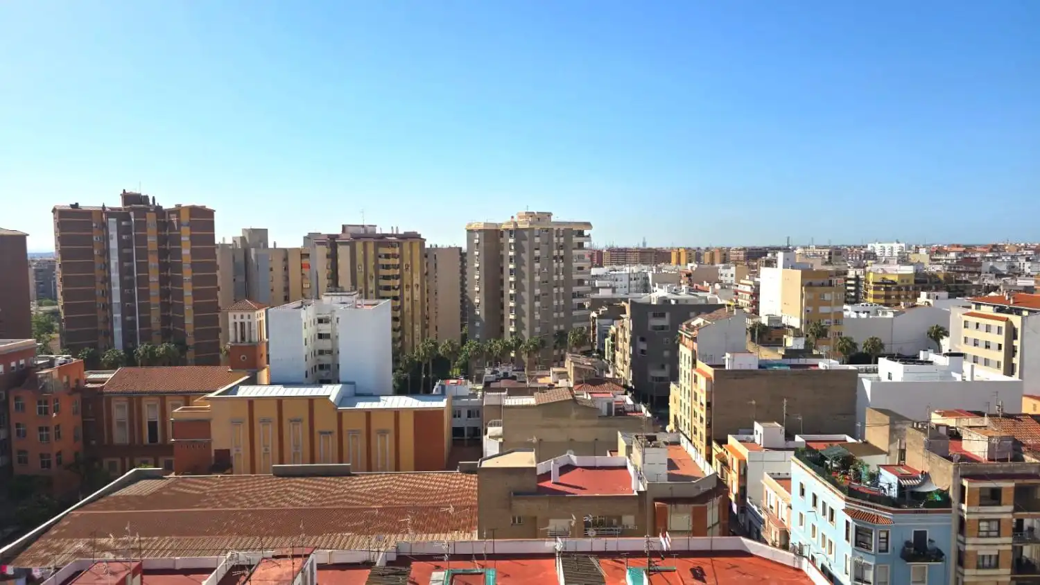 Vista exterior de Piso de alquiler en Castellón de la Plana / Castelló de la Plana con Aire acondicionado y Terraza