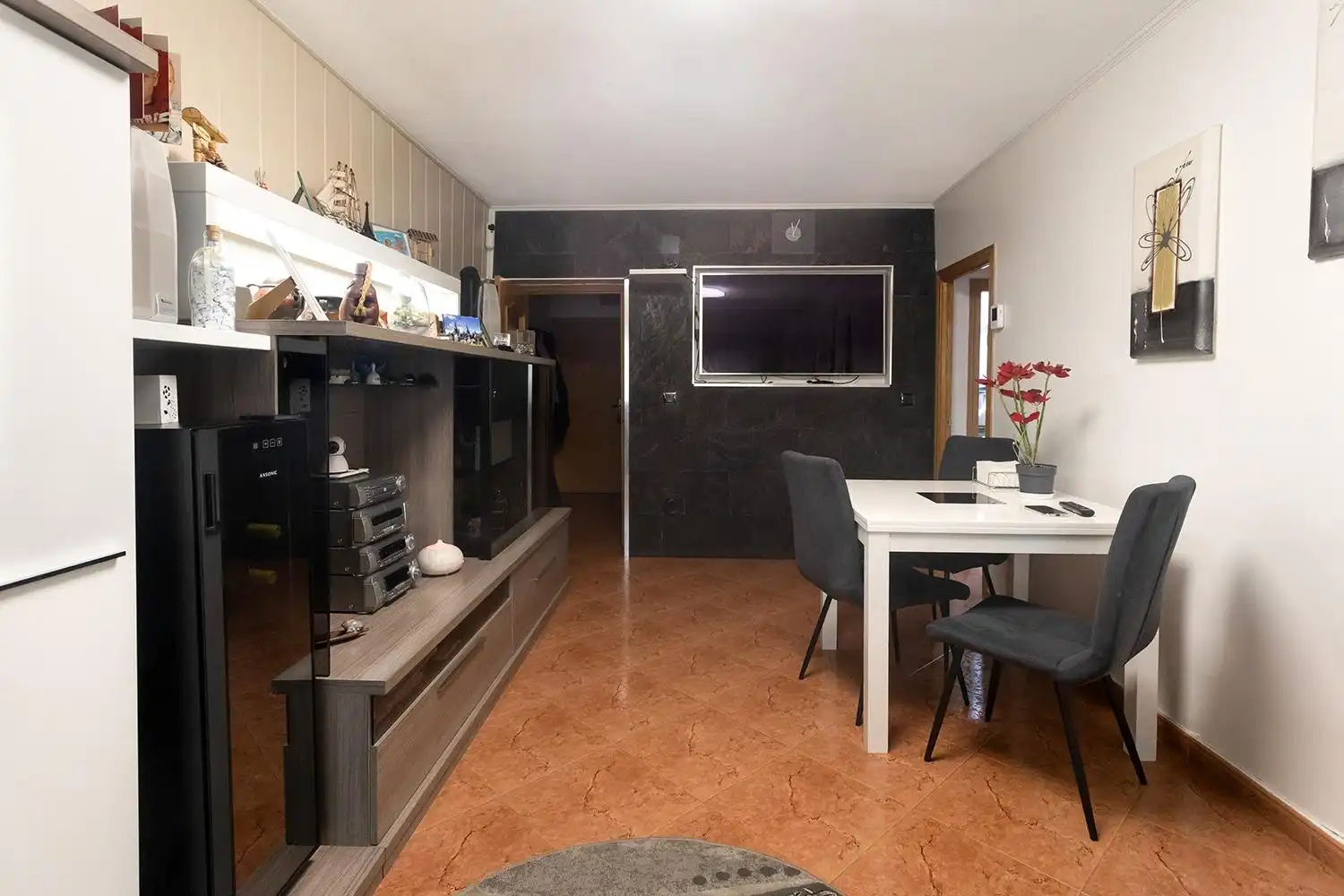 Wohnzimmer von Wohnung zum Verkauf in Alcalá de Henares mit Klimaanlage, Heizung und Terrasse