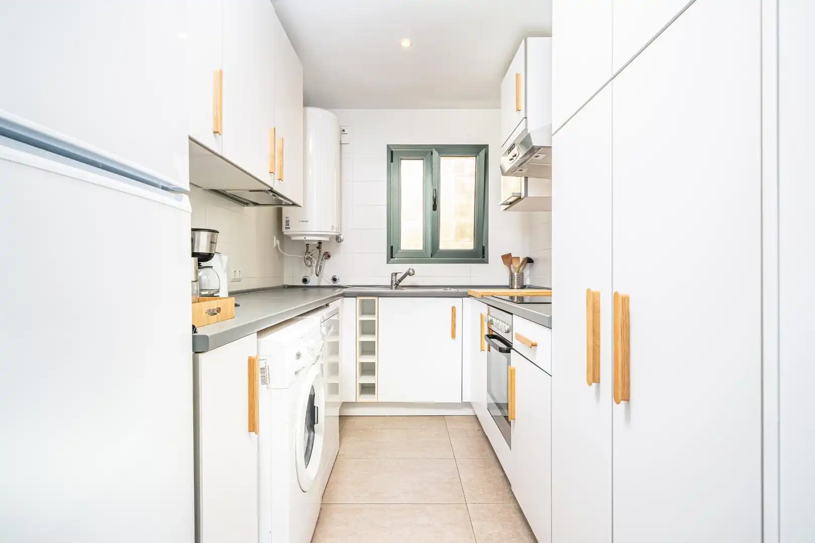 Kitchen of Apartments for sale in Pollença  with Private garden, Terrace and Furnished