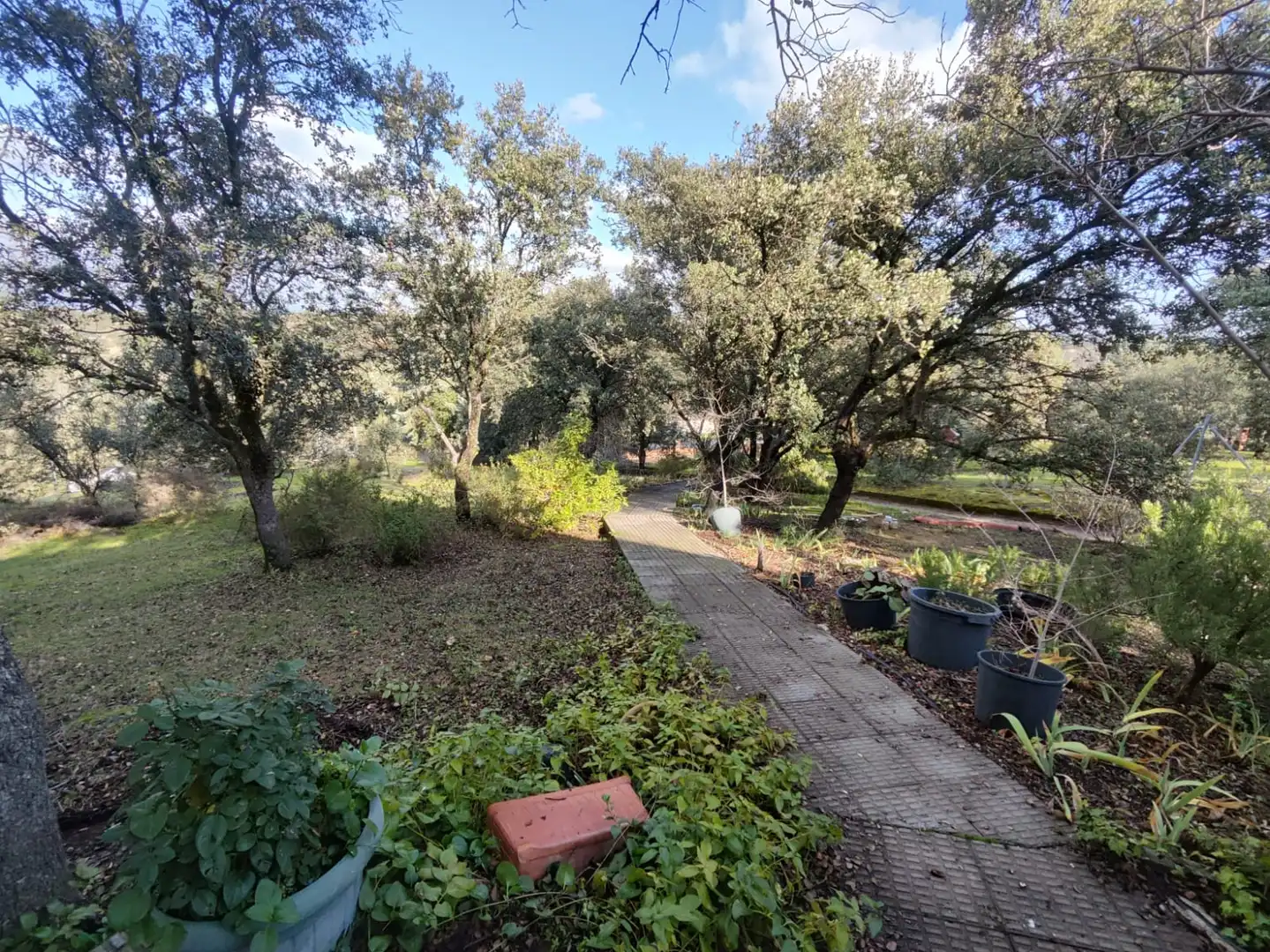 Jardí de Casa o xalet en venda en Sevilla la Nueva amb Calefacció, Jardí privat i Terrassa