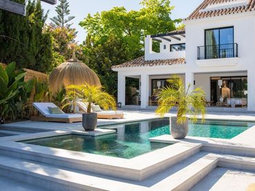 Casa amb piscina de lloguer a Nueva Andalucía