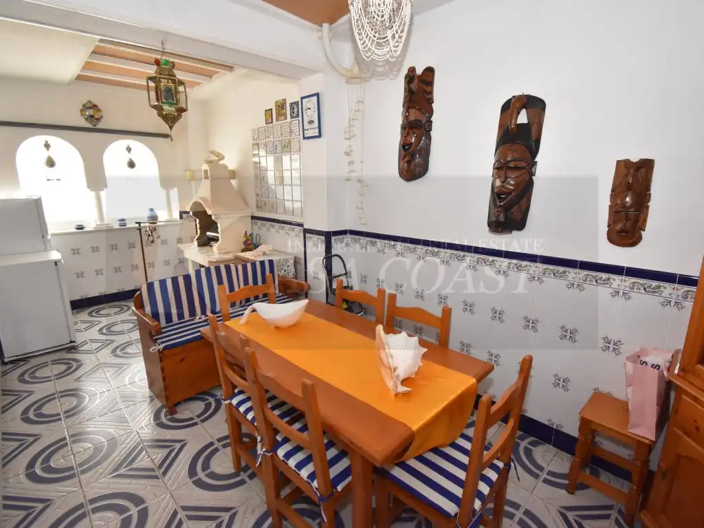 Comedor de Ático en venta en Fuengirola con Aire acondicionado, Jardín privado y Terraza