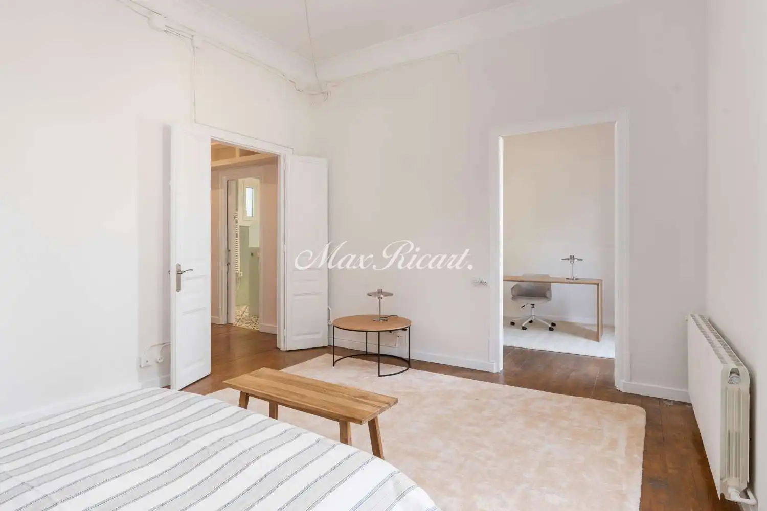 Bedroom of Flat for rent in Barcelona  with Air Conditioner, Heating and Swimming Pool
