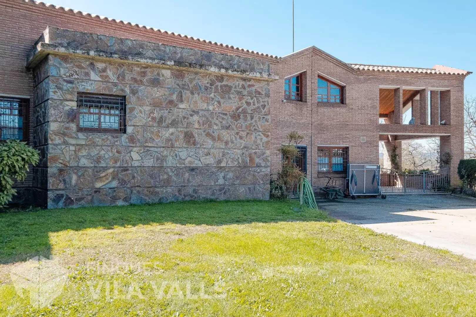Vista exterior de Casa o chalet en venta en Caldes de Montbui con Aire acondicionado, Jardín privado y Terraza