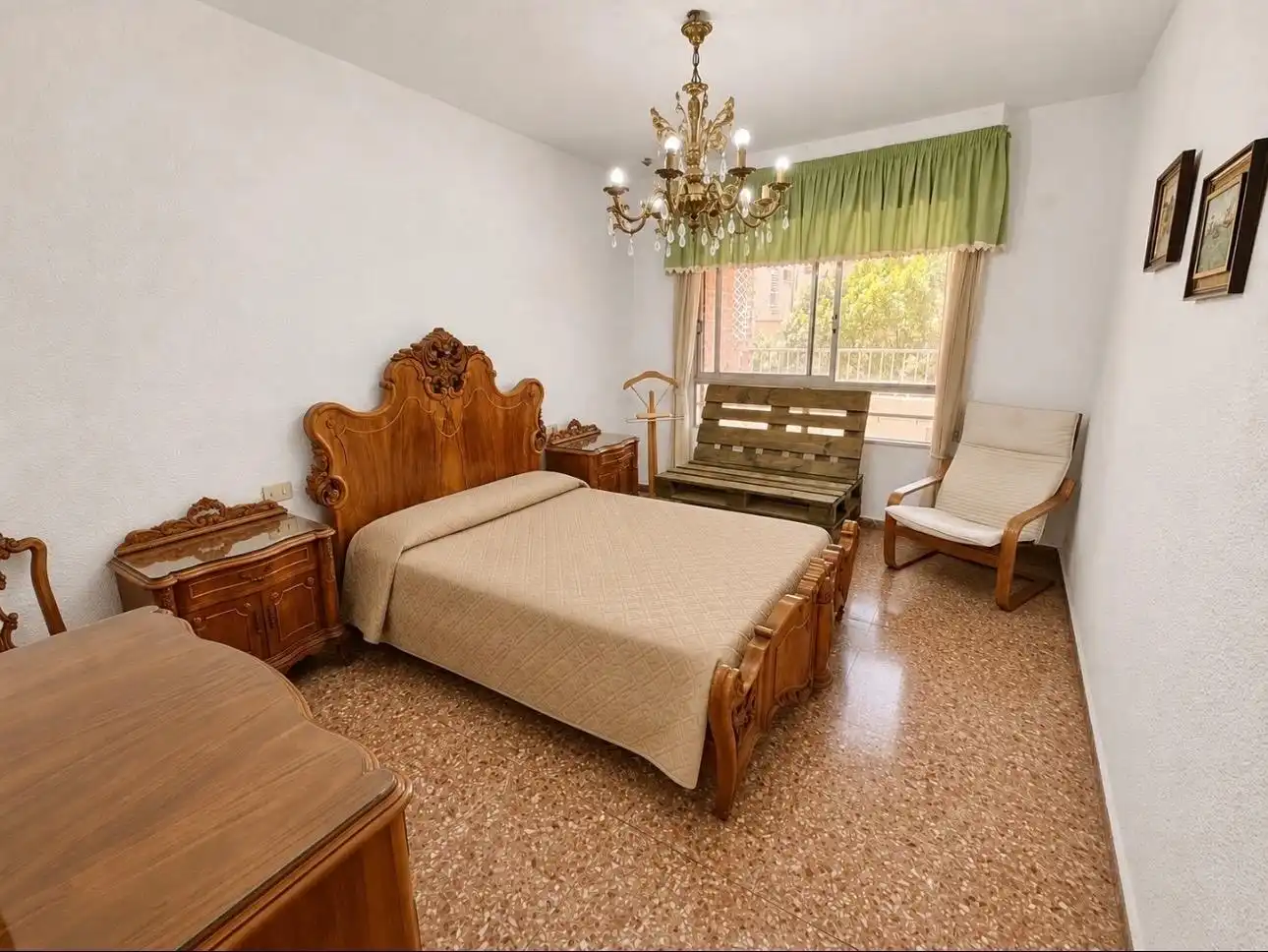 Bedroom of Flat for sale in Orihuela  with Air Conditioner, Heating and Storage room