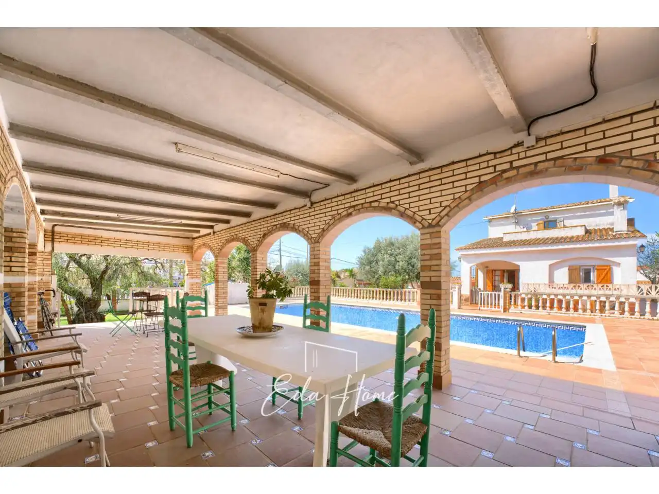 Terraza de Casa o chalet en venta en Canyelles con Aire acondicionado, Calefacción y Jardín privado