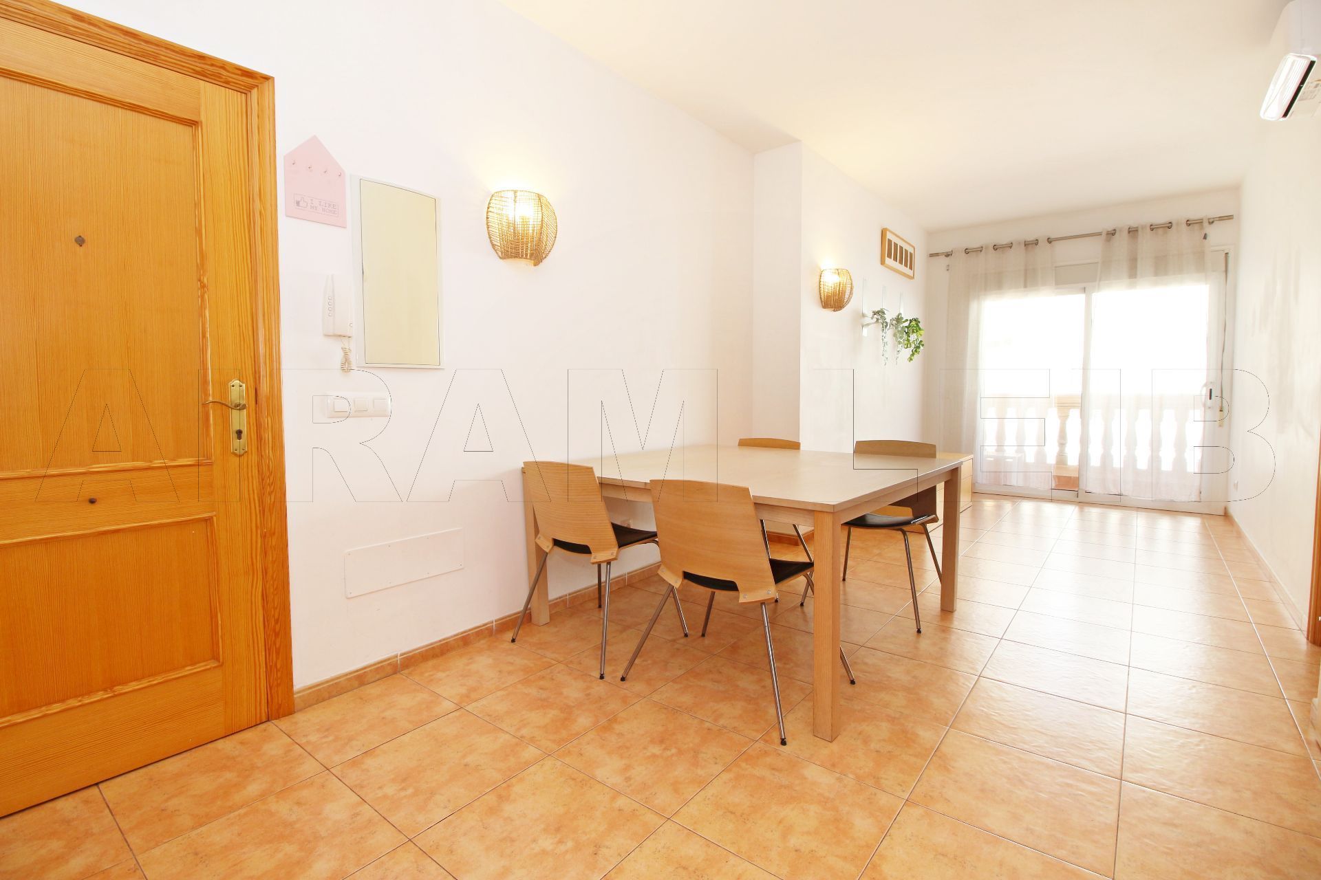Dining room of Flat for sale in Sa Pobla  with Air Conditioner and Storage room