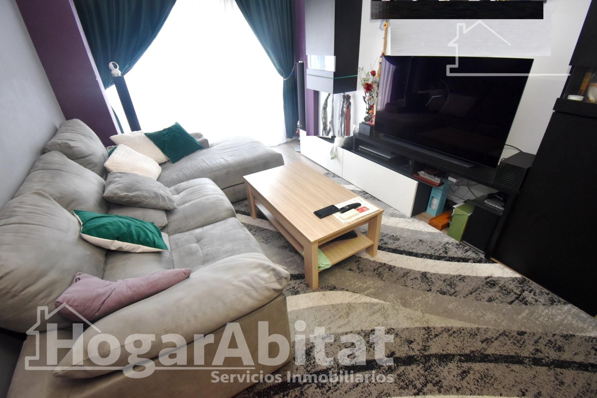 Living room of Flat for sale in La Vall d'Uixó  with Air Conditioner, Heating and Storage room