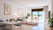 Sala d'estar de Àtic en venda en Estepona amb Aire condicionat, Terrassa i Traster