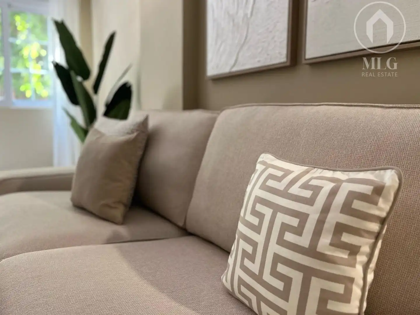 Sala de estar de Piso en venta en Málaga con Aire acondicionado y Amueblado