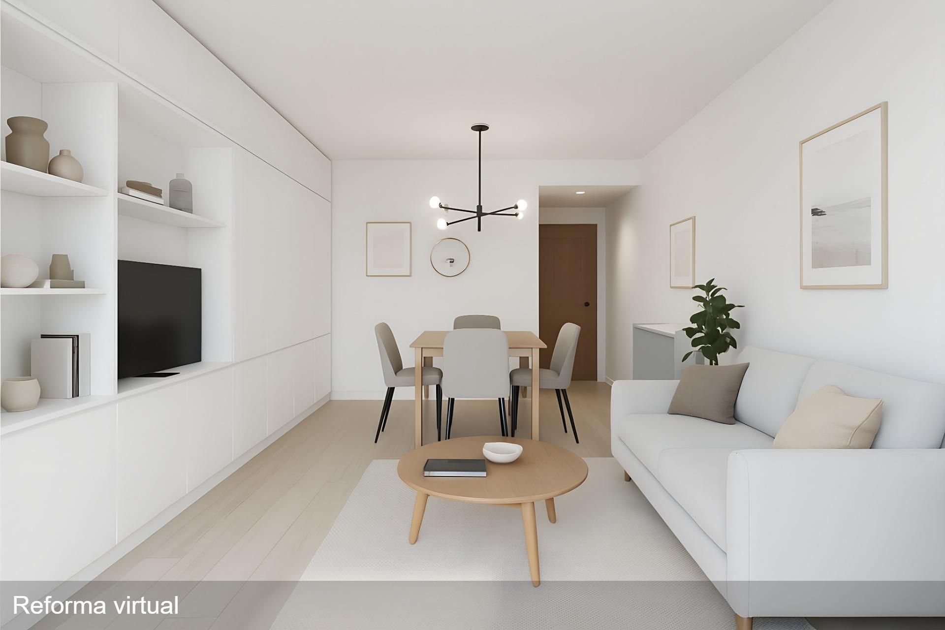 Living room of Flat for sale in Fuenlabrada  with Heating, Private garden and Terrace