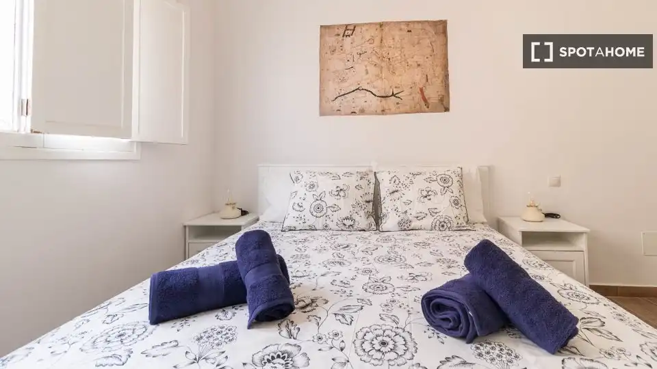 Habitación de Piso para compartir en Las Palmas de Gran Canaria con Aire acondicionado, Terraza y Amueblado