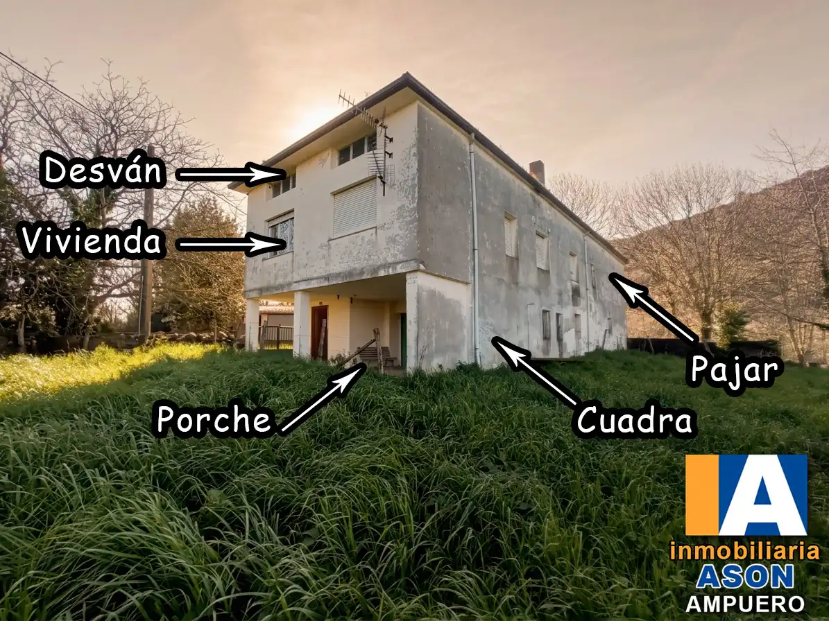 Vista exterior de Casa o chalet en venta en Ampuero con Jardín privado, Terraza y Amueblado